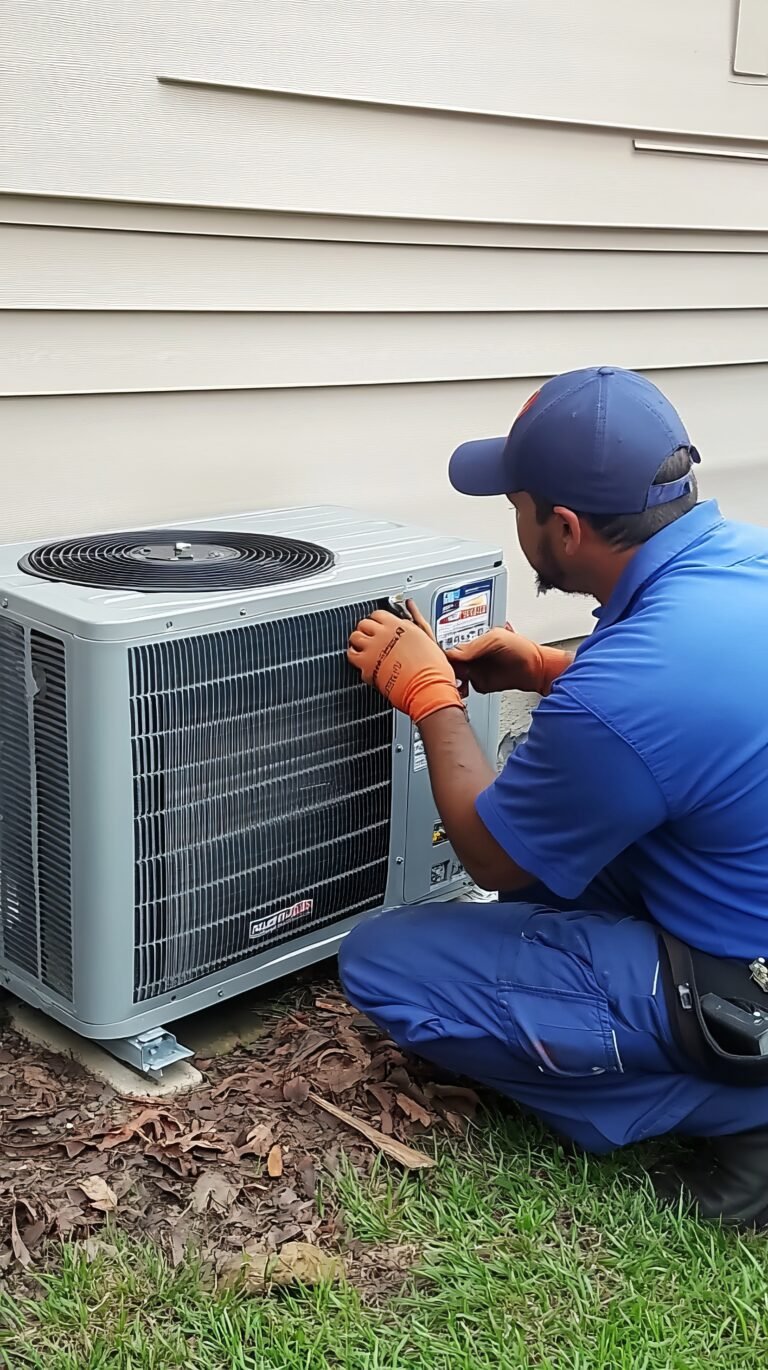 air-conditioning-technician-blue-clothes-repairing-ac-unit